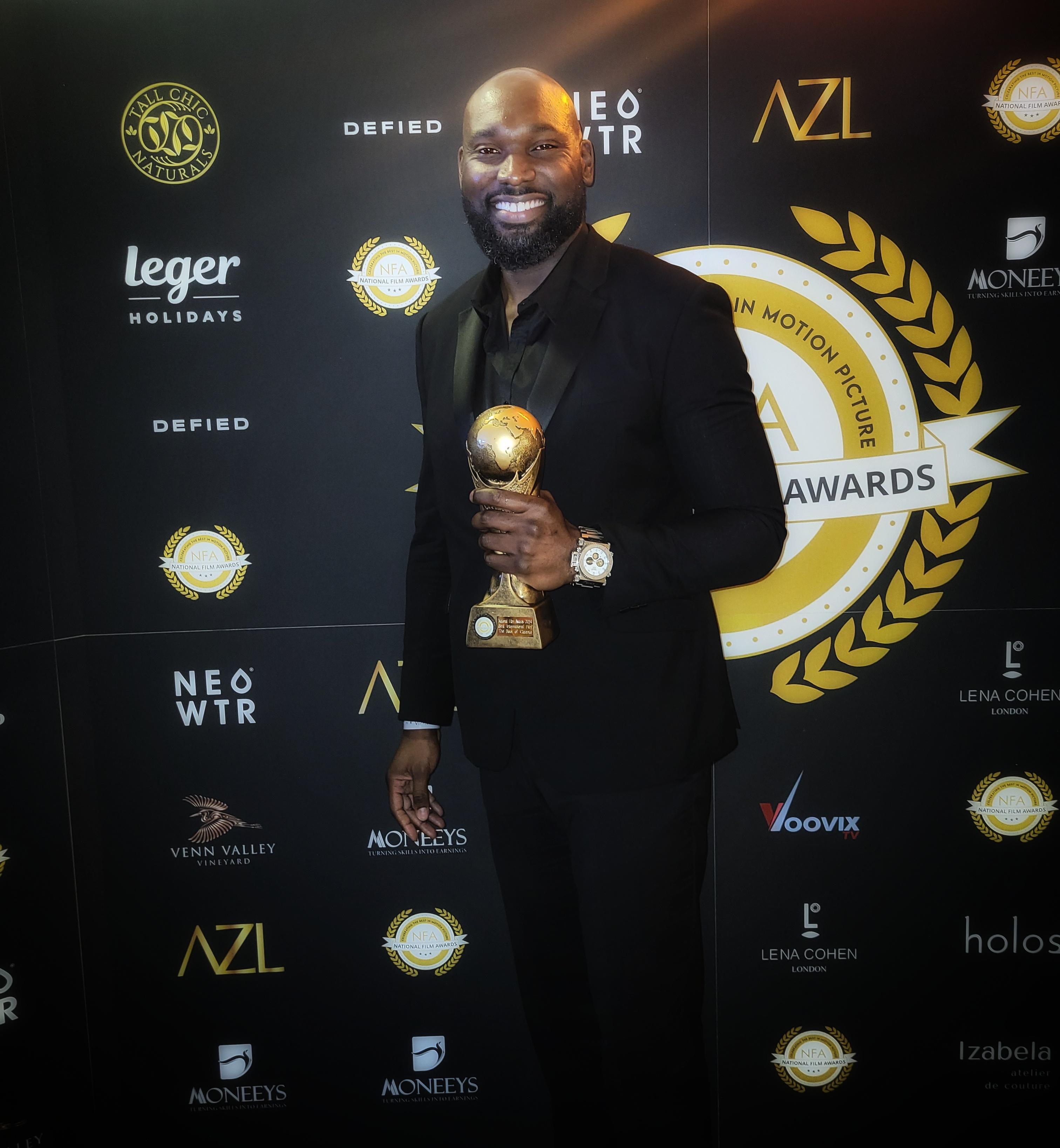 Chidi Ajufo at the 10th Annual National Film Award in London, UK