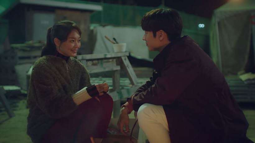 Shin Min-a and Lee Je-hoon in Tomorrow with You (2017)