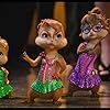 Christina Applegate, Anna Faris, and Amy Poehler in Alvin and the Chipmunks: Chipwrecked (2011)