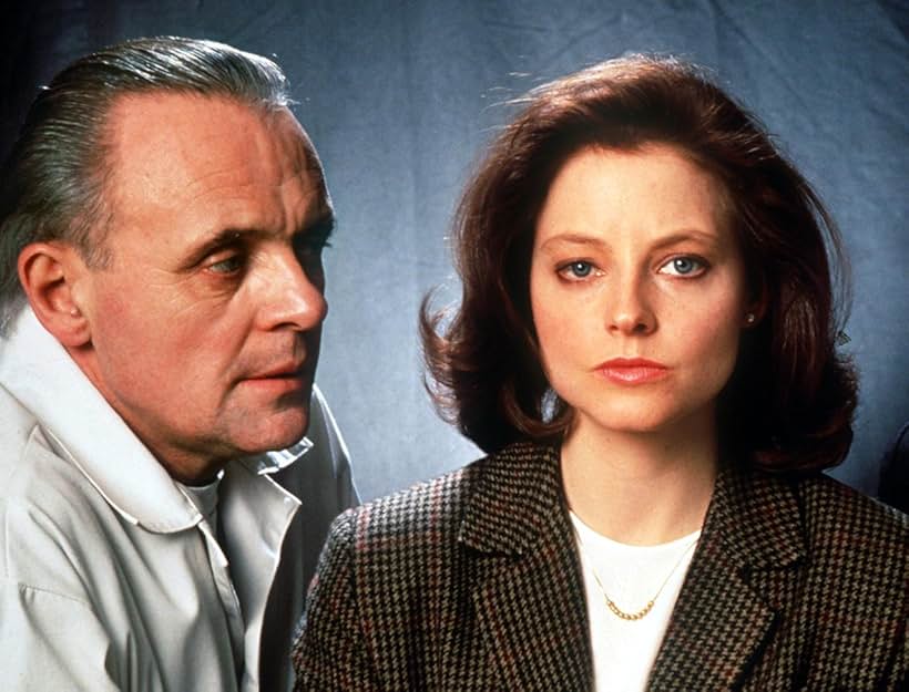 Jodie Foster and Anthony Hopkins in The Silence of the Lambs (1991)