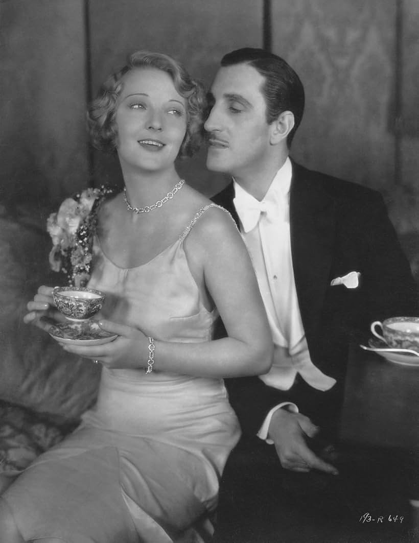 Basil Rathbone and Dorothy Mackaill in The Flirting Widow (1930)