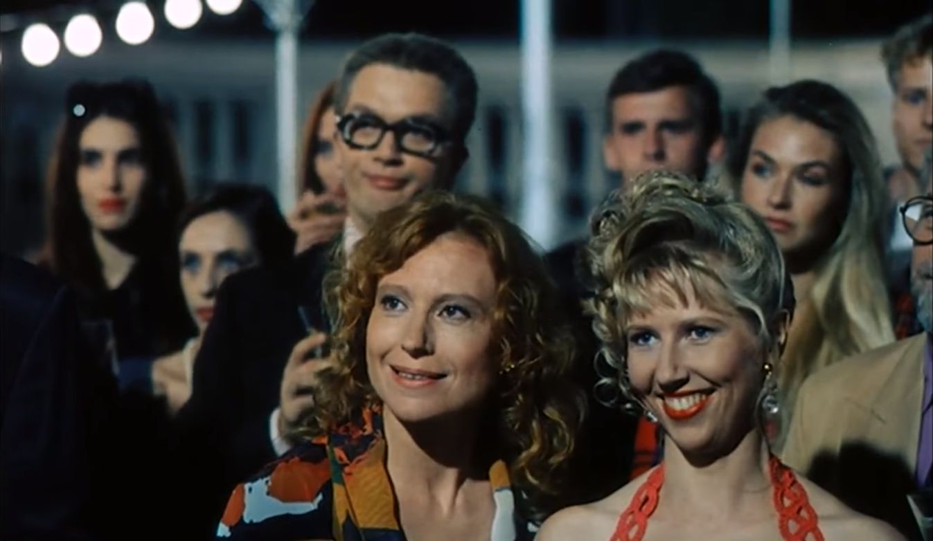 Hape Kerkeling, Maren Kroymann, and Petra Zieser in Kein Pardon (1993)