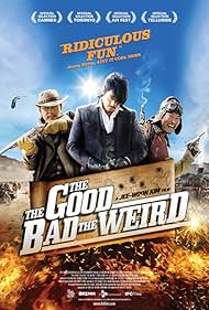 Jung Woo-sung, Lee Byung-hun, and Song Kang-ho in The Good the Bad the Weird (2008)