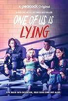 Marianly Tejada, Cooper van Grootel, Annalisa Cochrane, and Chibuikem Uche in One Of Us Is Lying (2021)