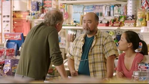 Paul Sun-Hyung Lee and Andrea Bang in Kim's Convenience (2016)