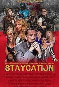 Olivia d'Abo, J.D. Buckwell, Eileen Dietz, Sean Kenney, Laurene Landon, Kelli Maroney, Tracee Cocco, Catherine LaSalle, Bill Victor Arucan, Lilly Ivring, Mark Brenes, and Bailey Sorrel in Staycation (2024)