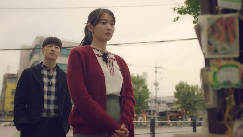 Shin Min-a and Lee Je-hoon in Tomorrow with You (2017)