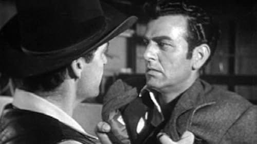 Rory Calhoun and Mike Connors in The Texan (1958)