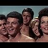 Frankie Avalon, Annette Funicello, John Ashley, Candy Johnson, and Jody McCrea in Bikini Beach (1964)