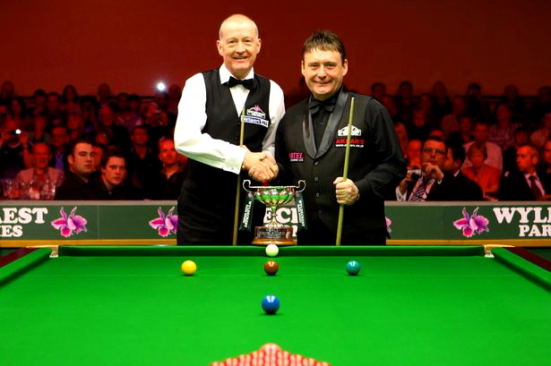 Steve Davis and Jimmy White