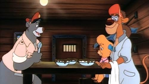 Pat Fraley, Ed Gilbert, and Janna Michaels in TaleSpin (1990)