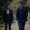 Anna Friel and Aaron McCusker in Marcella (2016)