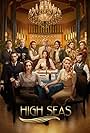 Eloy Azorín, Eduardo Blanco, Tamar Novas, José Sacristán, Chiqui Fernández, Ivana Baquero, Claudia Traisac, Natalia Rodríguez, Jon Kortajarena, Ignacio Montes, Alejandra Onieva, and Begoña Vargas in High Seas (2019)