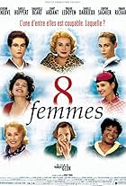 Fanny Ardant, Emmanuelle Béart, Catherine Deneuve, Isabelle Huppert, Virginie Ledoyen, Danielle Darrieux, Firmine Richard, and Ludivine Sagnier in 8 Women (2002)