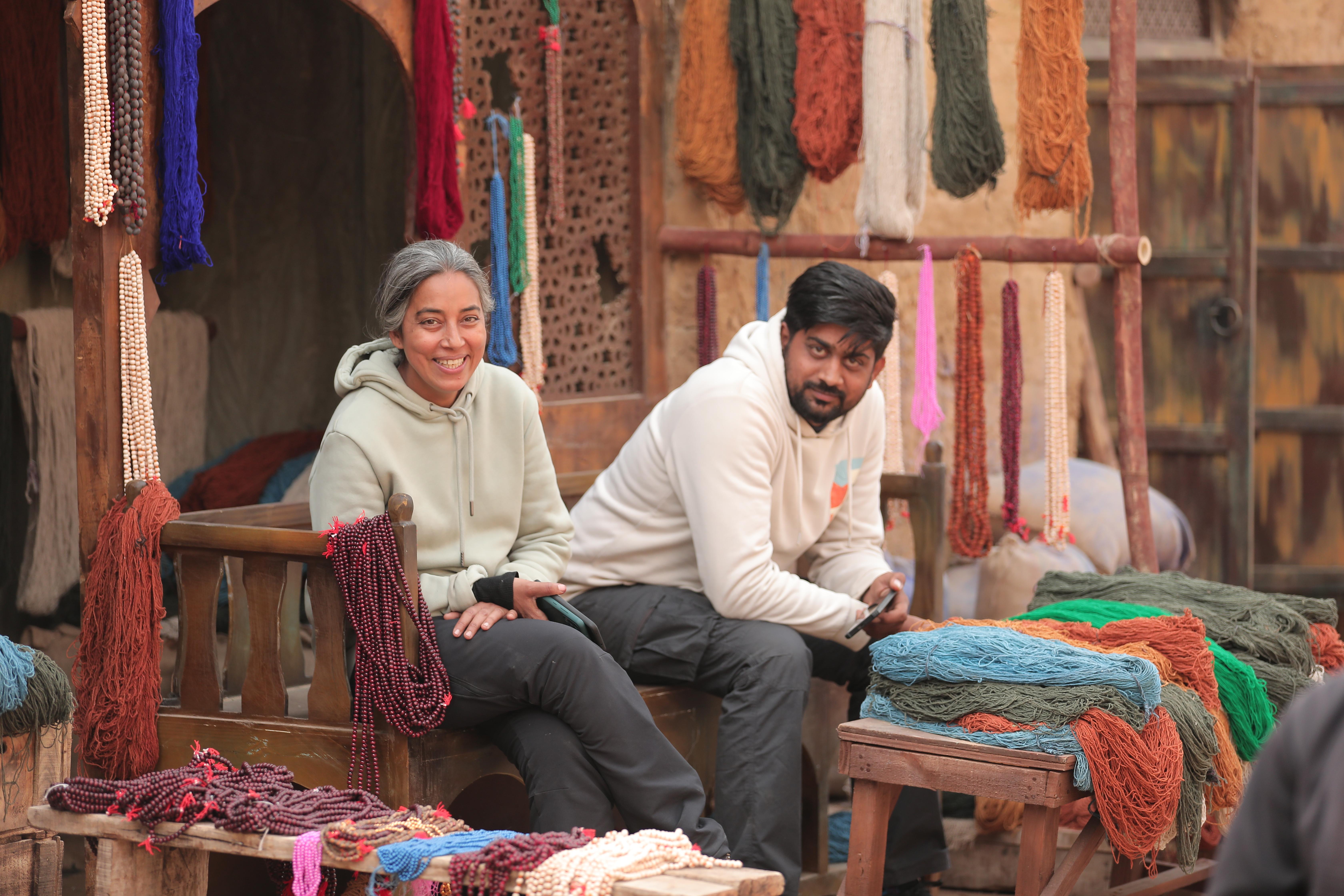 Tejinder Kaur and Mohit Khurana in Maurh (2023)