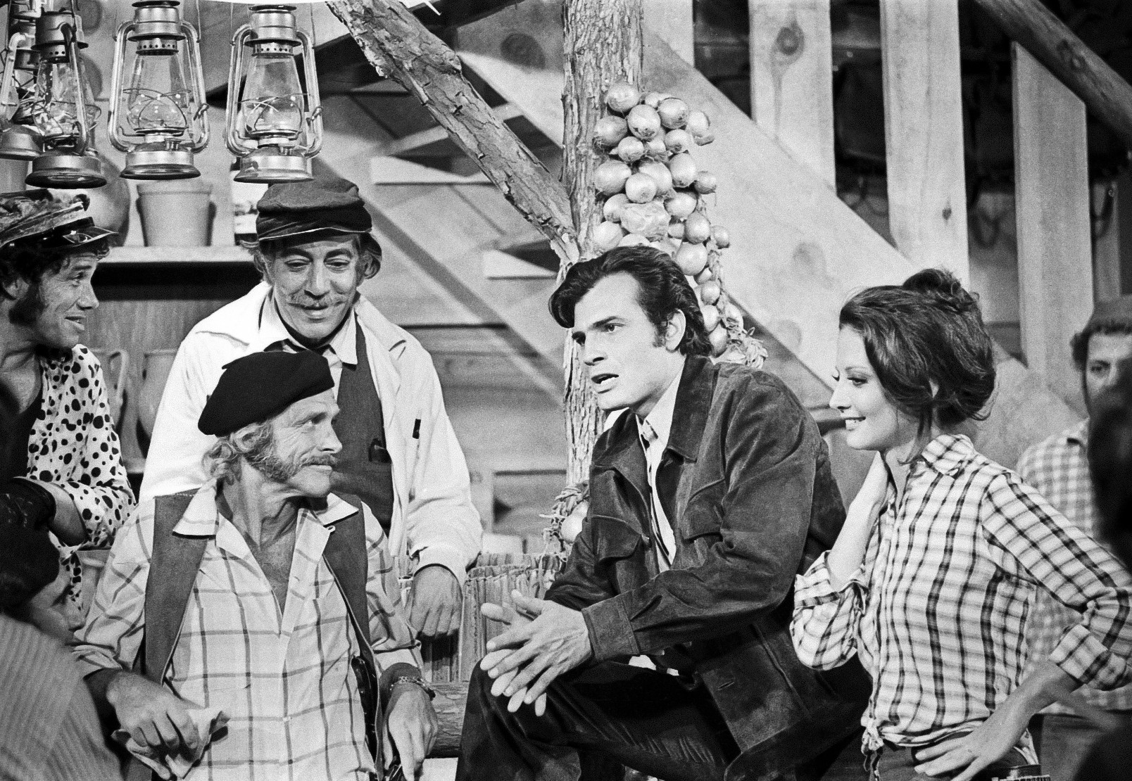 Stênio Garcia, José Lewgoy, Tarcísio Meira, Glória Menezes, Dary Reis, and Carlos Vereza in Cavalo de Aço (1973)