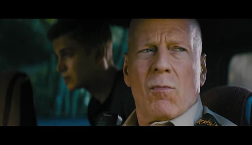 Bruce Willis and Hayden Christensen in First Kill (2017)