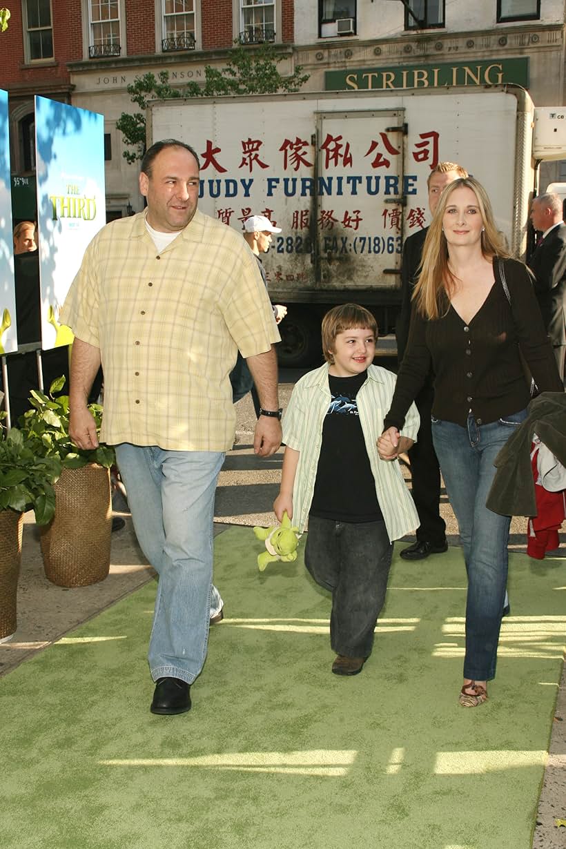 James Gandolfini and Marcy Gandolfini at an event for Shrek the Third (2007)