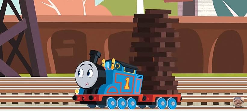 Aaron Barashi and Meesha Contreras in Thomas & Friends: All Engines Go (2021)