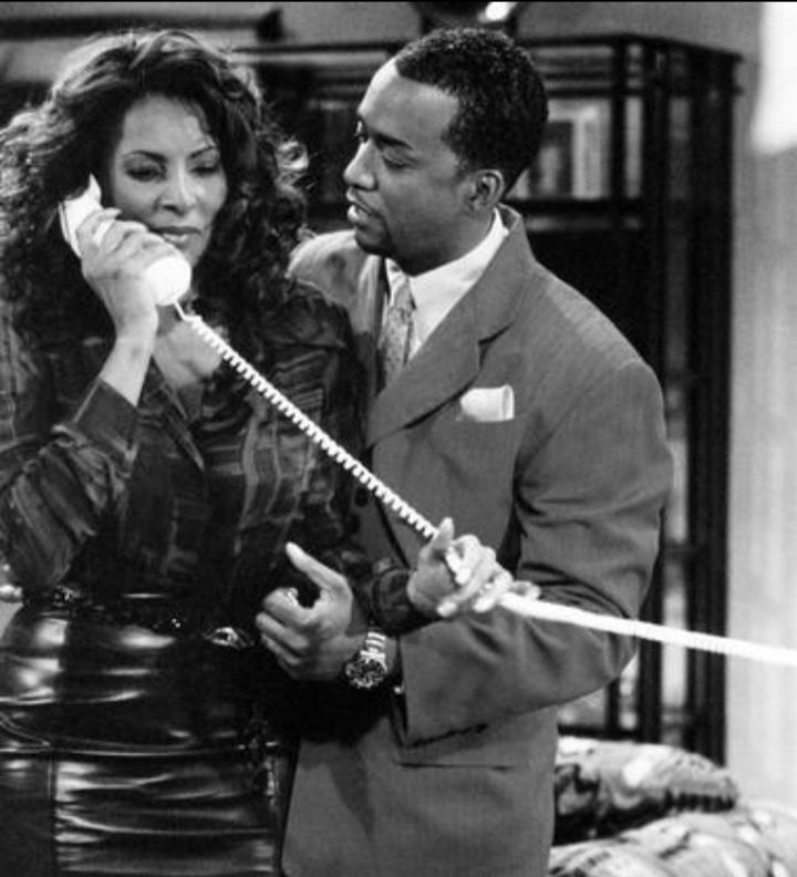 Pam Grier and Miguel A. Núñez Jr. in Sparks (1996)