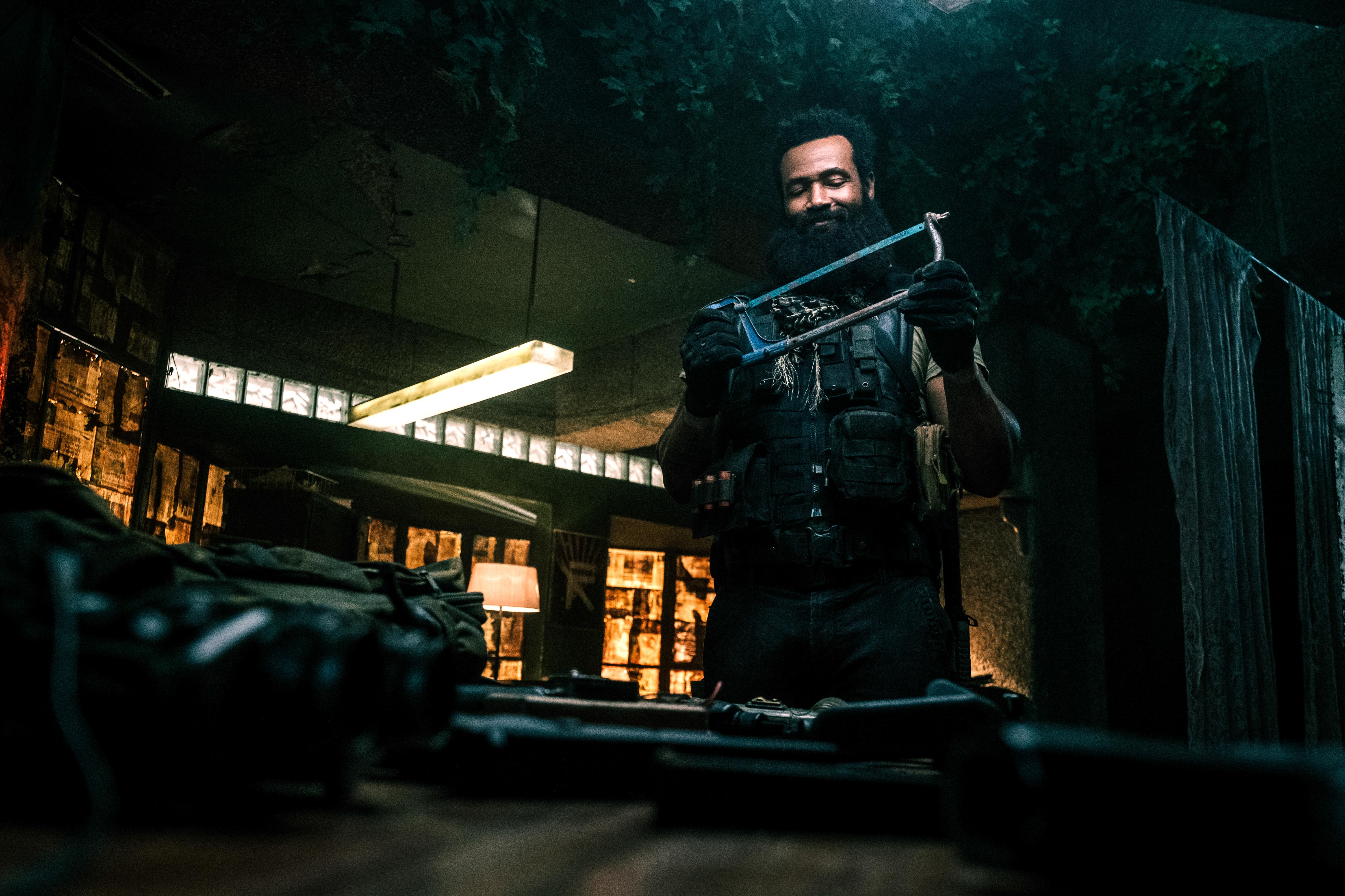 Isaiah Mustafa in Boy Kills World (2023)