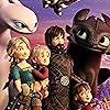 Jay Baruchel, America Ferrera, Liam Ferguson, and Madalyn Gonzalez in How to Train Your Dragon: Homecoming (2019)