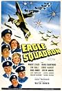 Eddie Albert, Leif Erickson, Evelyn Ankers, Diana Barrymore, Nigel Bruce, Jon Hall, and Robert Stack in Eagle Squadron (1942)