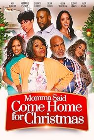 Buddy Lewis, Jo Marie Payton, K.D. Aubert, Shanti Lowry, Quin Walters, Sean Riggs, and JadaPaige in Momma Said Come Home for Christmas (2023)