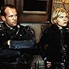 Jason Statham and Clea DuVall in Ghosts of Mars (2001)