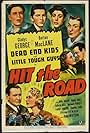 Evelyn Ankers, Gabriel Dell, Gladys George, Huntz Hall, Billy Halop, Charles Lang, Barton MacLane, Bernard Punsly, and Bobs Watson in Hit the Road (1941)