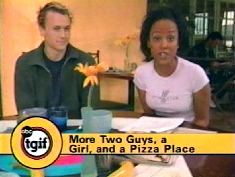 Heath Ledger and Trina McGee in ABC TGIF (1989)