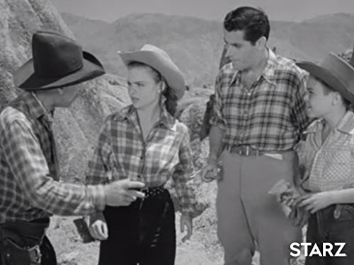 Andy Clyde, Gloria Eaton, and Pat Mitchell in Death Valley Days (1952)