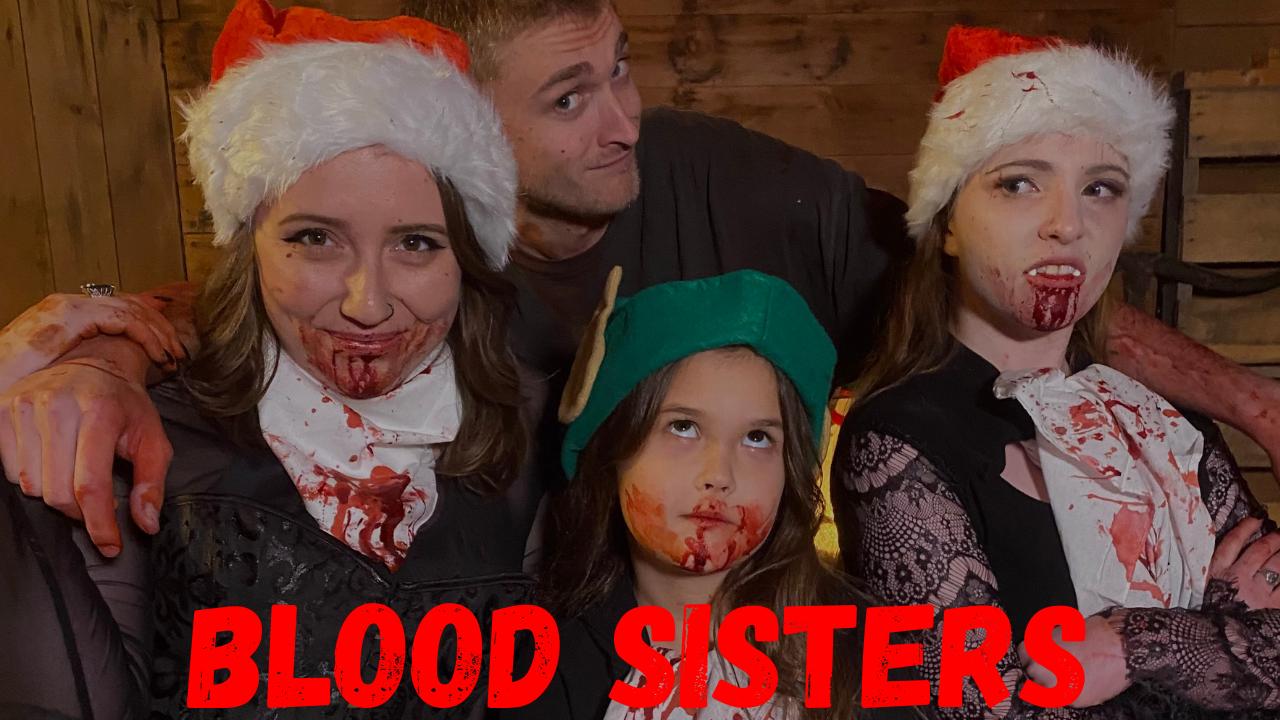 Delilah Hefner, Taydem Shoesmith, Maverick Risley, Miranda Kilpatrick, and Ashley Hefner in Blood Sisters (2021)