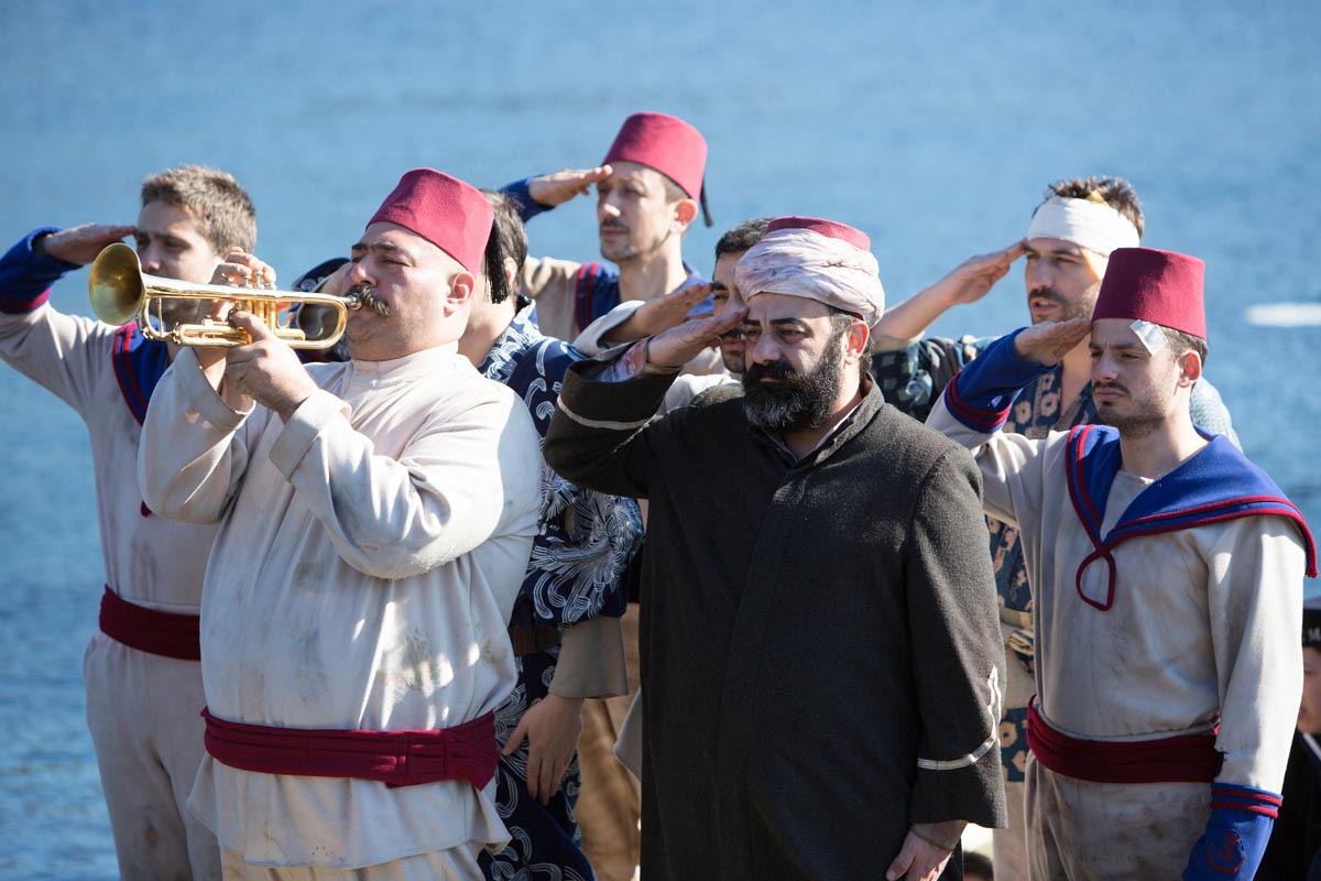 Halit Mizrakli, Yagiz Elmastasoglu, Aras Kosedag, Egemen Beser, Cem Cücenoglu, Onur Sarialtin, Mert Aygun, and Oguz Öztekin in 125 Years Memory (2015)