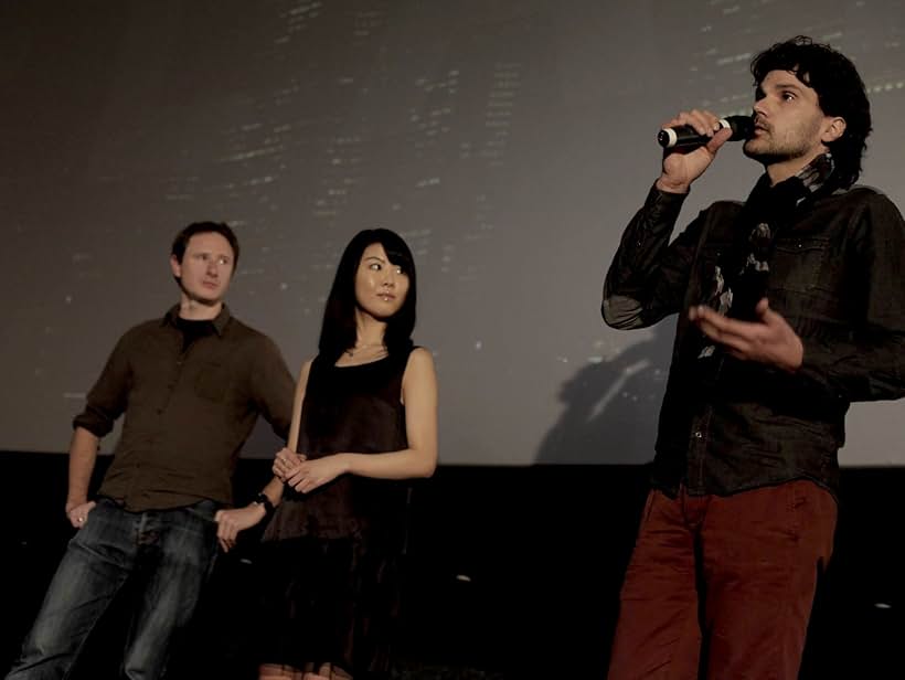 Mayuko Fukuda, Robin Entreinger, and Valentin Bonhomme at an event for Flare (2014)