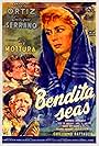 Mecha Ortiz in Bendita seas (1956)