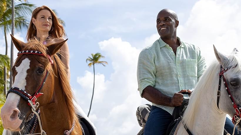 Laura Leighton and LaMonica Garrett in Fantasy Island (2021)