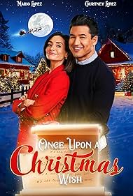 Mario Lopez, Mark Roberts, Brian Herzlinger, and Courtney Lopez in Once Upon a Christmas Wish (2024)