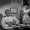 Eileen Barton and Fritz Feld in Promises..... Promises! (1963)