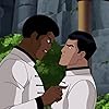 Michael Jai White and David Giuntoli in Batman: Soul of the Dragon (2021)