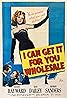 I Can Get It for You Wholesale (1951) Poster