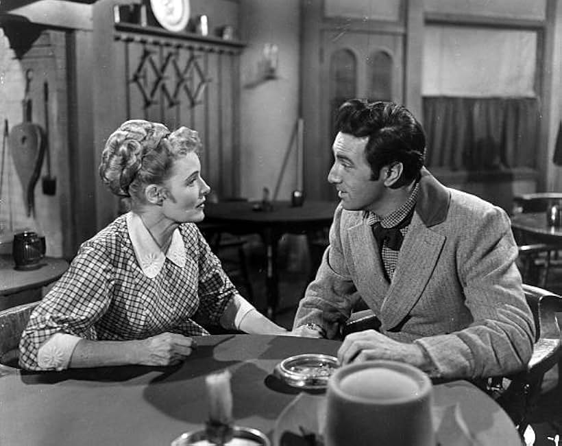 Scott Forbes and Linda Watkins in The Adventures of Jim Bowie (1956)