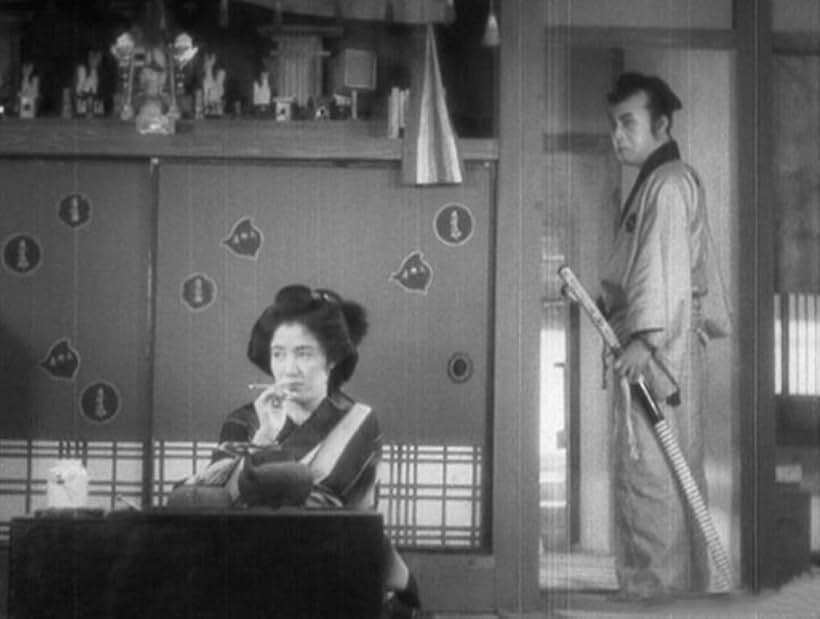 Kiyozo and Denjirô Ôkôchi in Sazen Tange and the Pot Worth a Million Ryo (1935)