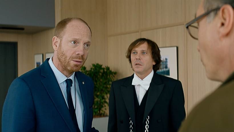 Martin Brambach, Johann von Bülow, and Frédéric Blin in Parlement (2020)