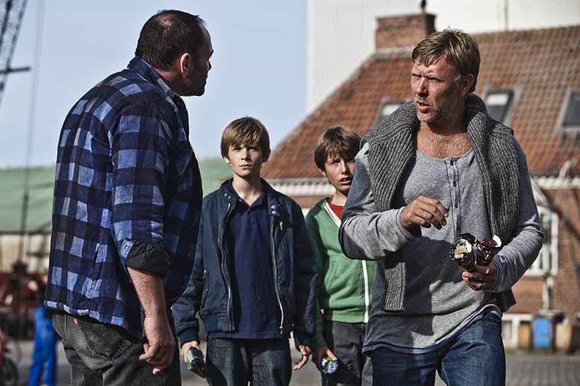 Kim Bodnia, Mikael Persbrandt, Markus Rygaard, and William Jøhnk Nielsen in In a Better World (2010)