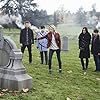 Ginnifer Goodwin, Sean Maguire, Jennifer Morrison, Lana Parrilla, Jared Gilmore, and Josh Dallas in Once Upon a Time (2011)