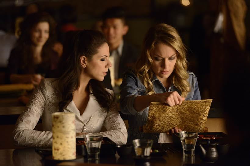 Anna Silk and Rachel Skarsten in Lost Girl (2010)