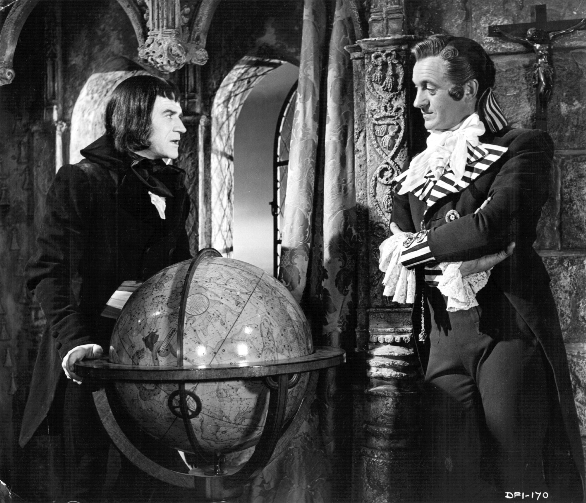 David Niven and Cyril Cusack in The Fighting Pimpernel (1949)