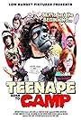 Casey Bowker, Meredith Host, Shawn Green, A.J. Stabone, Jesse Ames, Josh Suire, Kurt Indovina, Katherine Indovina, Juan Acosta, and Kristen Callahan in Teenape Goes to Camp (2007)