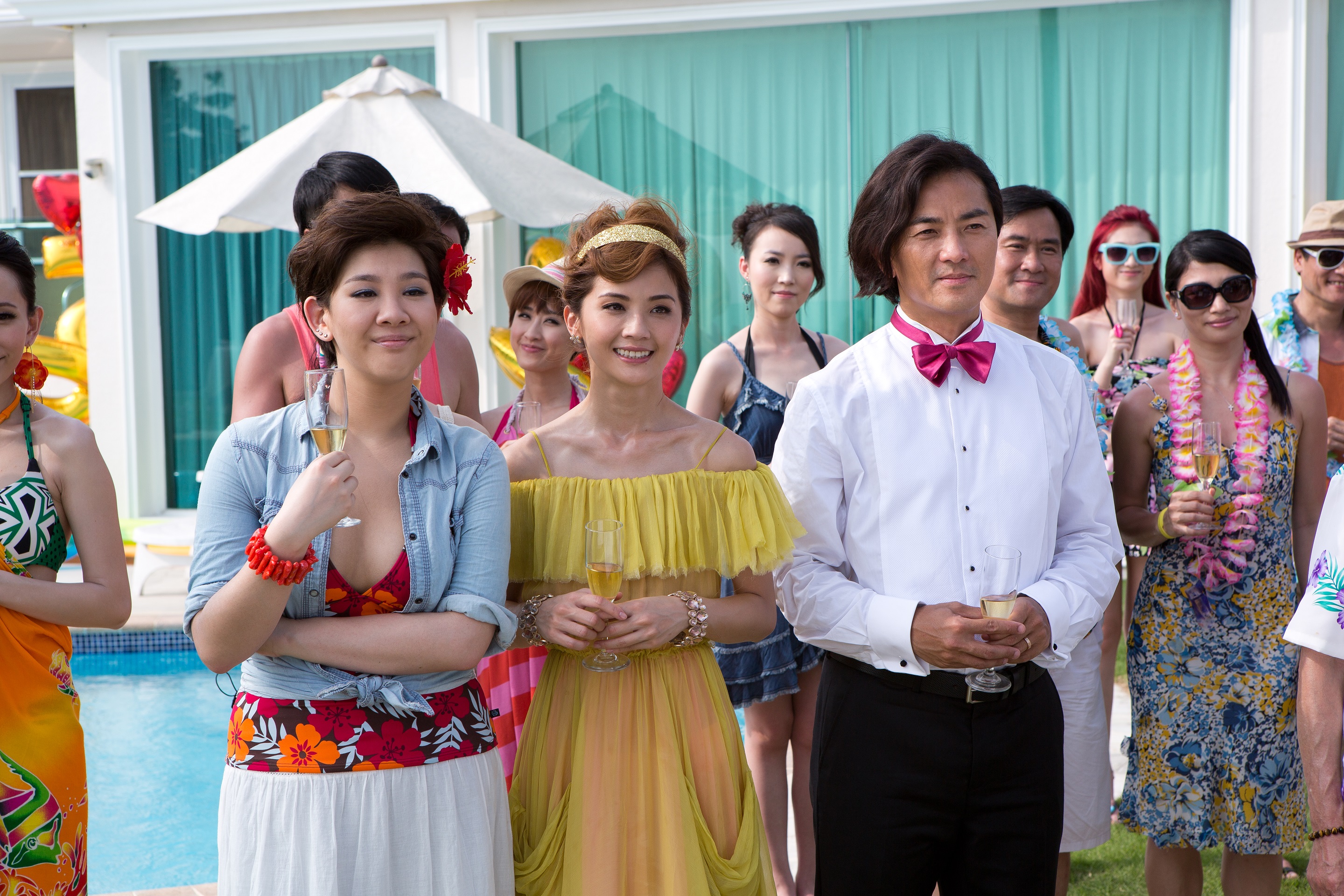 Ekin Cheng, Charlene Choi, and Joyce Cheng in My Sassy Hubby (2012)